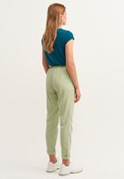 Bayan Yeşil Yumuşak Dokulu Baggy Pantolon ( TENCEL™ )