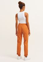 Bayan Turuncu Beli Lastikli Carrot-Fit Pantolon ( TENCEL™ )