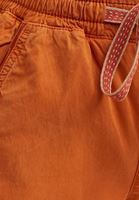 Bayan Turuncu Beli Lastikli Carrot-Fit Pantolon ( TENCEL™ )