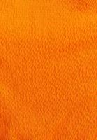Bayan Turuncu Omzu Açık Crop Bluz