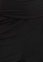 Bayan Siyah Bel Detaylı Jogger Pantolon
