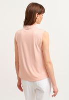 Bayan Pembe High-Neck Tank Top
