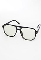 Women Black Sunglasses with Frame Detail
