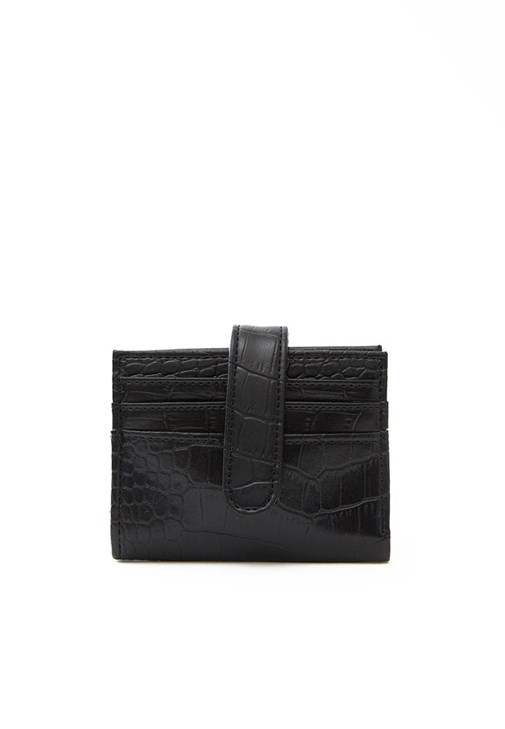 Black Textured Wallet Online Shopping | OXXOSHOP
