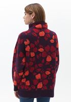 Bayan Çok Renkli Loose-Fit Triko Kazak