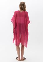 Bayan Pembe Midi Boy Basic Kimono