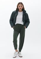 Women Green Soft Touch Jogger Trousers