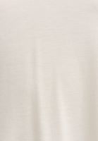 Women Cream Soft Touch V-neck Tshirt