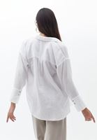 Women Cream Oversize Shirt