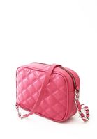 Women Pink Quilted Shoulder Bag