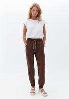 Women Brown Soft touch jogger pants