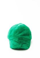 Women Green Plushy Hat