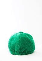 Women Green Plushy Hat