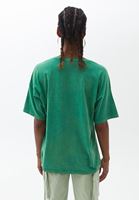 Bayan Yeşil Pamuklu Oversize Tişört