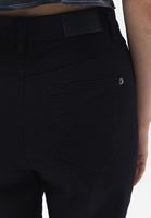 Women Black Ultra High Rise Mom Fit Pants