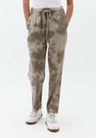 Women Grey High Rise Tie Dye Wash Pants