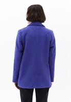 Women Blue Oversize Blazer