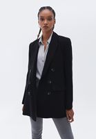 Women Black Boyfriend Blazer