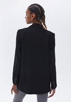 Women Black Boyfriend Blazer