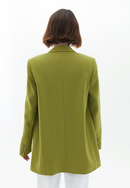 Crop Atlet ve Blazer Ceket Kombini
