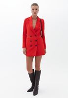 Women Red Blazer 