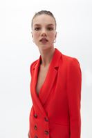 Women Red Blazer 