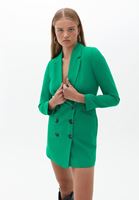 Women Green Blazer 