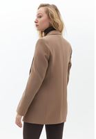 Women Brown Classic Blazer