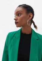 Women Green Classic Blazer