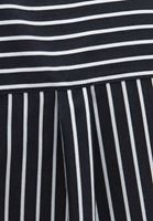 Bayan Çok Renkli Loose-Fit Çizgili Gömlek
