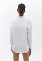 Women White Oversize Poplin Shirt