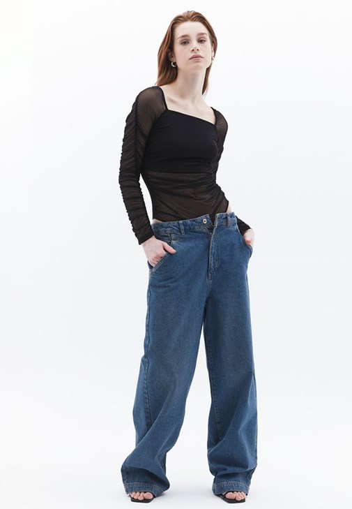 Bodysuit ve Etek Kombini