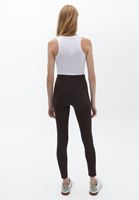 Women Brown High Rise Leggings