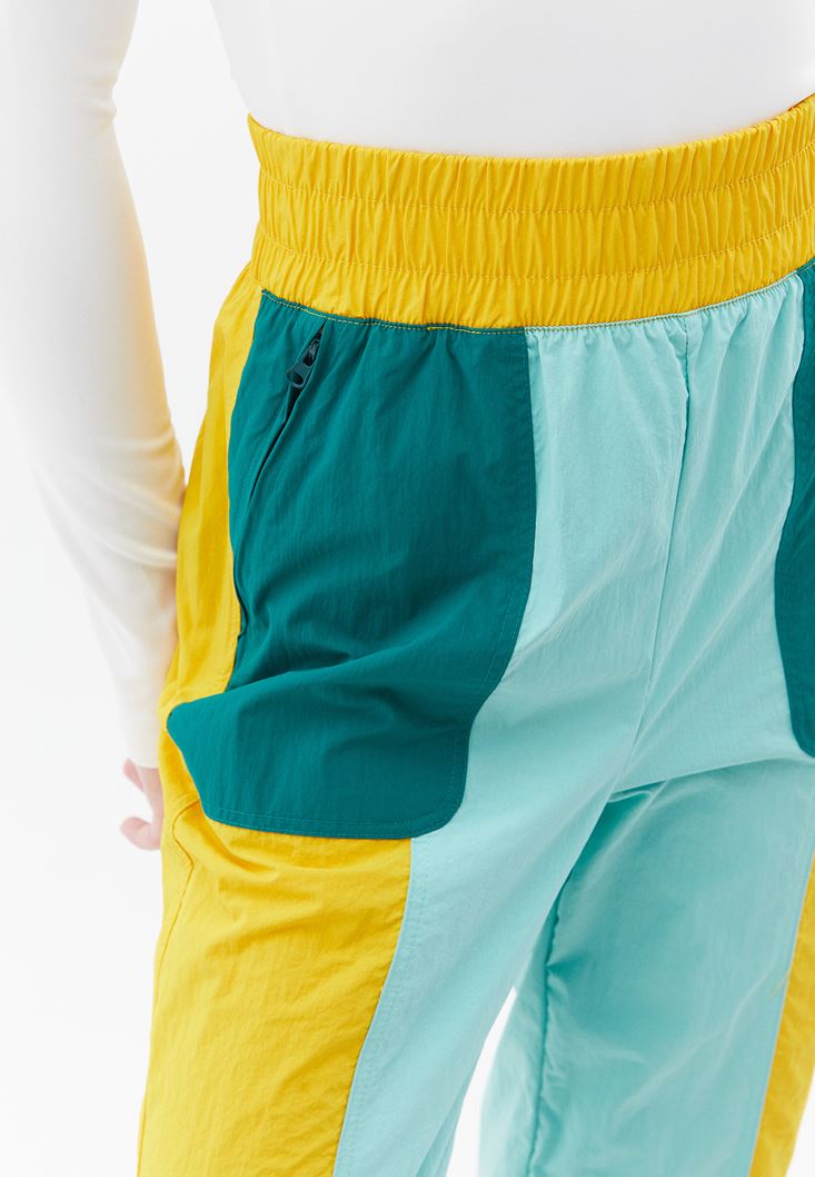 Women Mixed Waterproof Ultra High Rise Jogger Pants