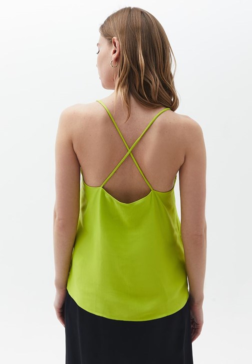 Wide-Leg Pantolon ve Dantelli Atlet Kombini