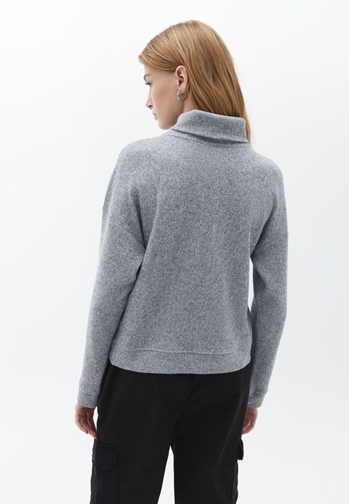 1017 ALYX 9SM | GREY BOXY CREWNECK SWEATSHIRT | SWEATSHIRTS