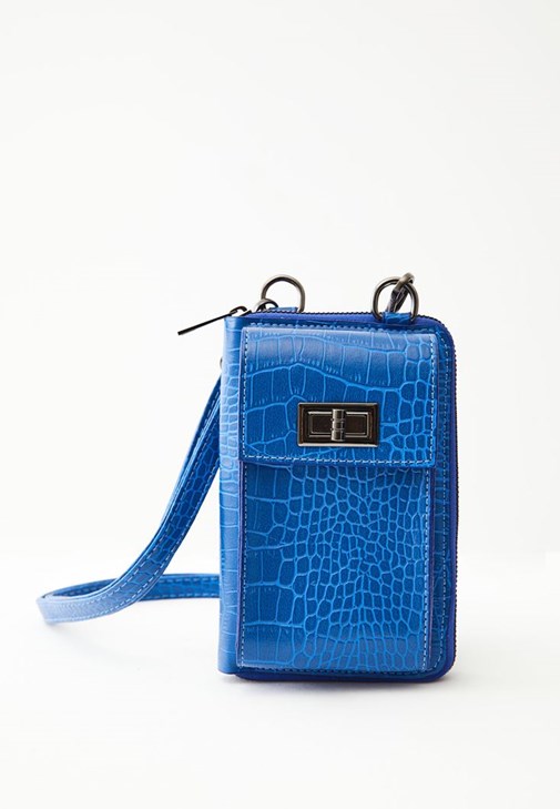  Crocodile Texture Phone Bag 