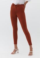 Women Brick Skinny Pants with Push up Effect