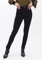 Women Black Skinny Pants with Push up Effect