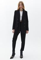 Women Black Boyfriend Blazer