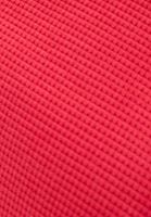Bayan Pembe Polo Yaka Crop Tişört