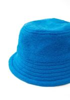 Women Blue Wool Blended Bucket Hat