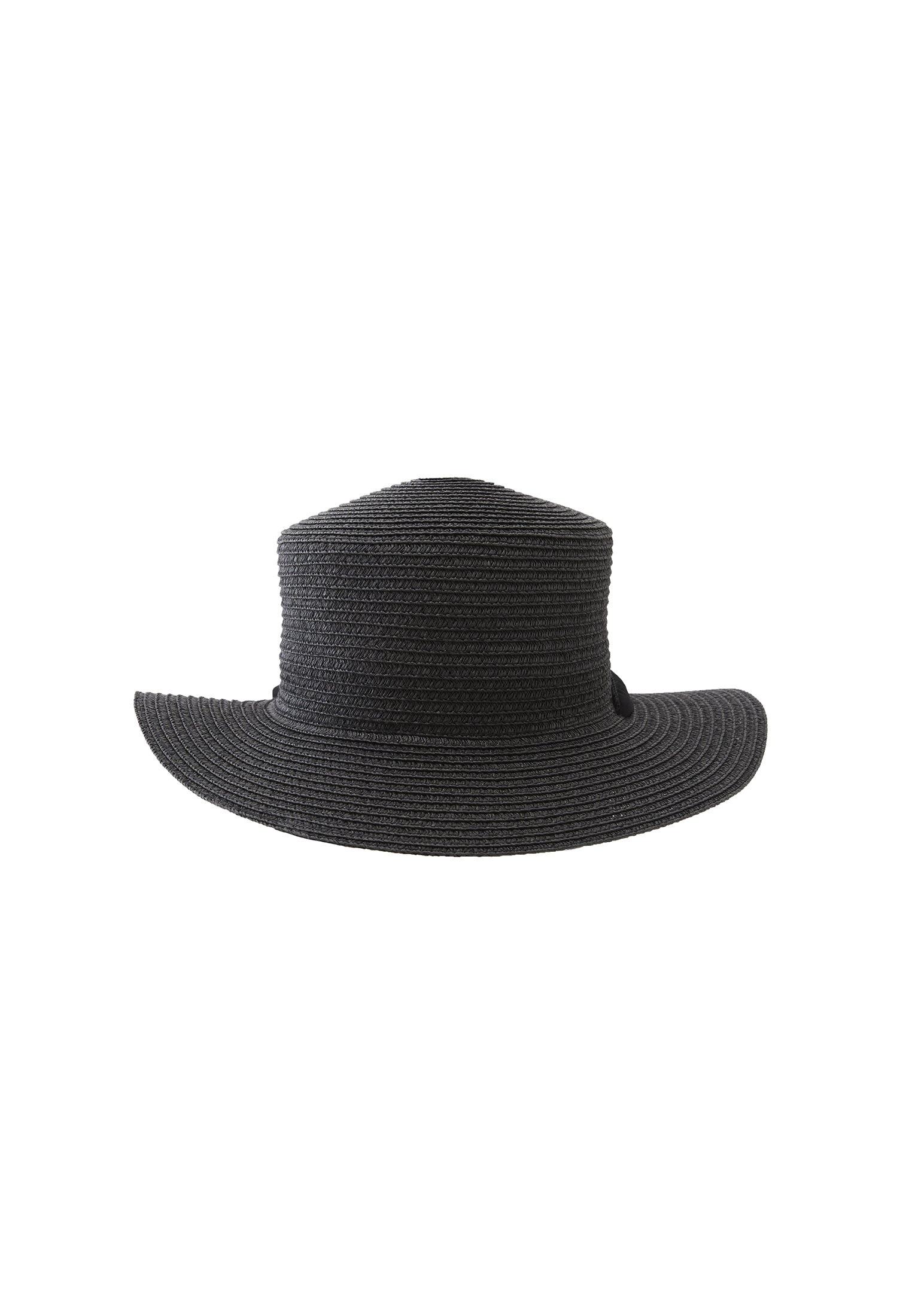 dark straw hat