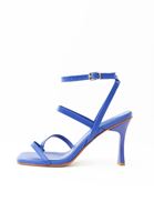 Women Blue Band Detailed Heeled Shoe