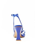 Women Blue Band Detailed Heeled Shoe