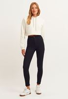 Crop Sweatshirt ve Pantolon Kombini