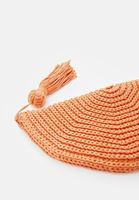 Women Brick Macrame Clutch