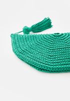 Women Green Macrame Clutch