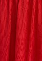 نساء أحمر فستان جاكار