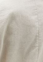 Women Beige Linen Blazer Jacket